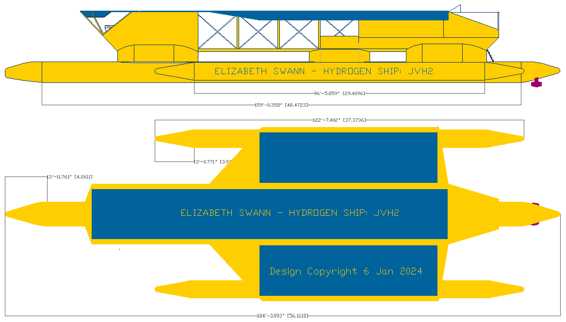 Inspired by the ancient Egyptians, this hydrogen and solar powered boat is the Queen of the Nile