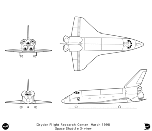 Space Shuttle Orbiter diagram