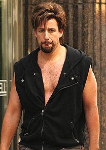 Zohan, Adam Sandler pumped, versatile