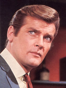 Roger Moore as The Saint