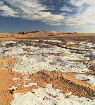 Egyptian white sand desert, Farafra