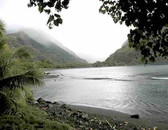 Tahiti Tautira beach south east