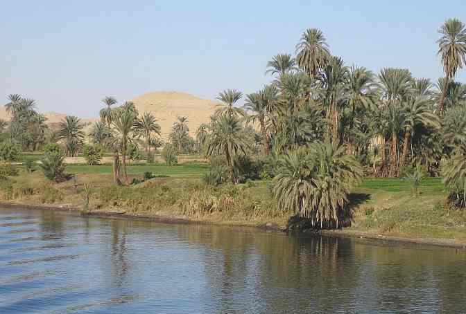 The Nile River in Egypt