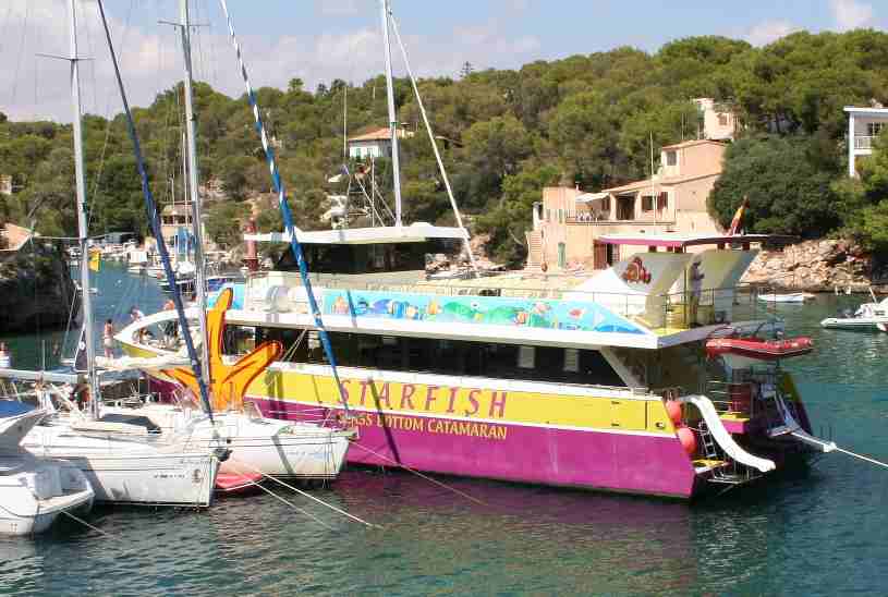 Malorca catamaran Starfish island cruise