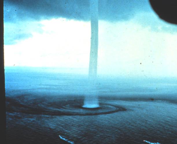 A waterspout near the Florida Keys