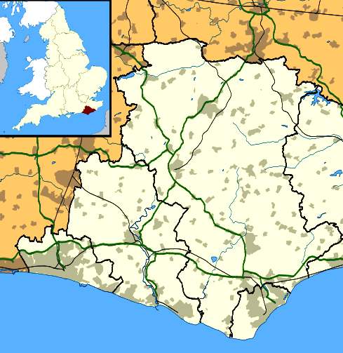 Beachy Head (Eastbourne) and the Seven Sister coastline location map