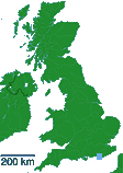 Map of England