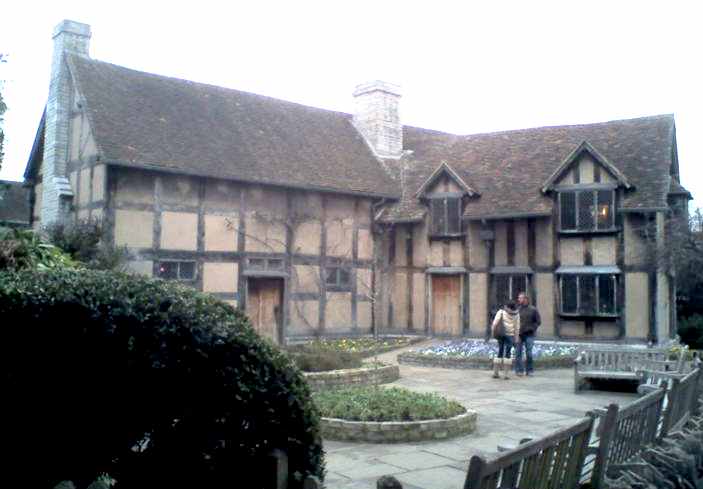 William Shakespeare house Stratford Upon Avon