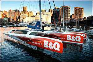 B & Q trimaran