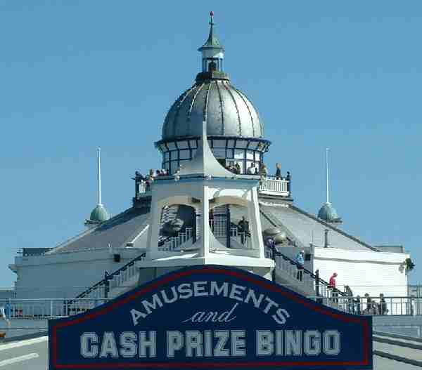 Eastbourne pier's camera obscura