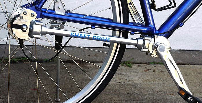 Sussex shaft drive innovation for bicycles of the future