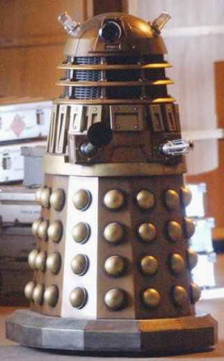 Dr Who's Dalek is at the Science Centre, Herstmonceux Museum, Lime Park, East Sussex