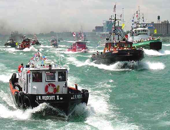 Tugboat race