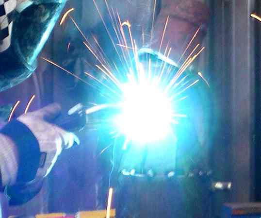 MIG arc welding