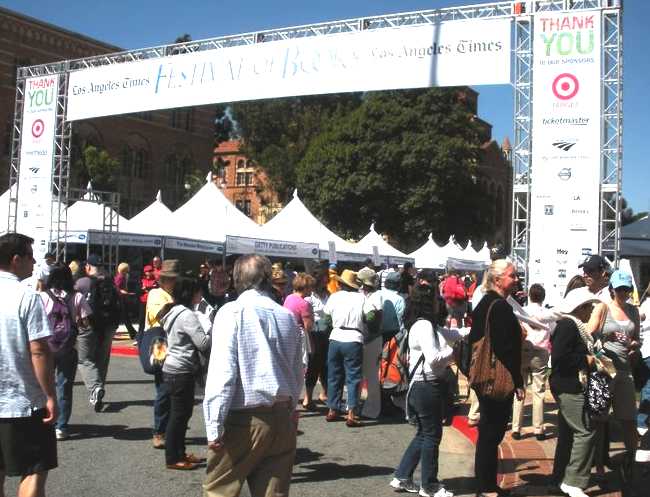 Festival of books, Los Angeles.