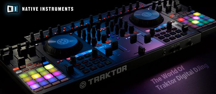 Native Instruments Trak Tor digital DJ equipment