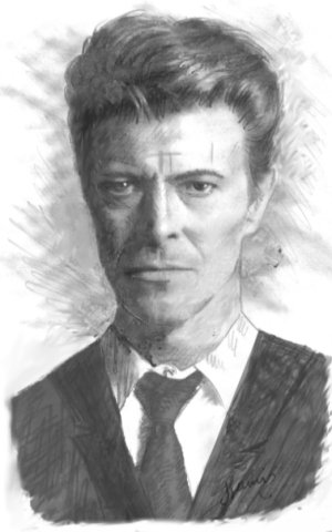 David Bowie portrait