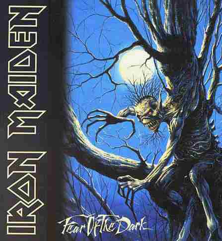 Iron Maiden's Fear of the Dark music album cover