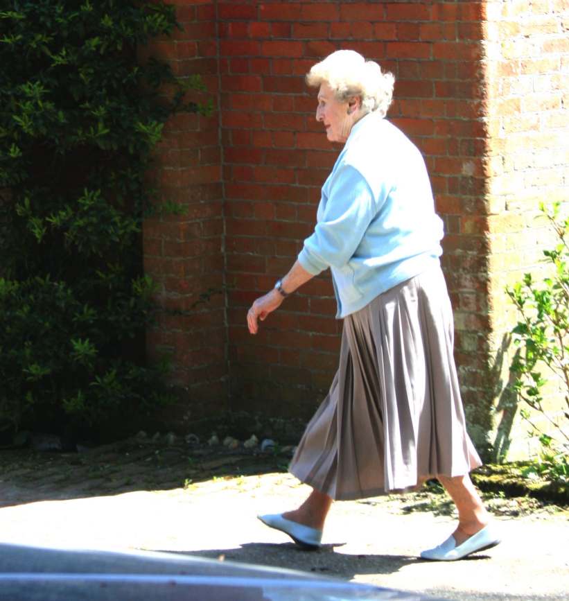 June Townley, the Rectory in Lime Park, Herstmonceux. Sussex villages and witchcraft