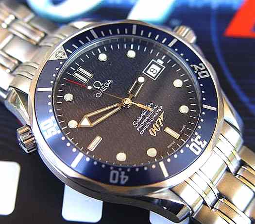 The Omega Seamaster 007 James Bond watch