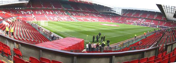 Manchester United Old Trafford Football Stadium